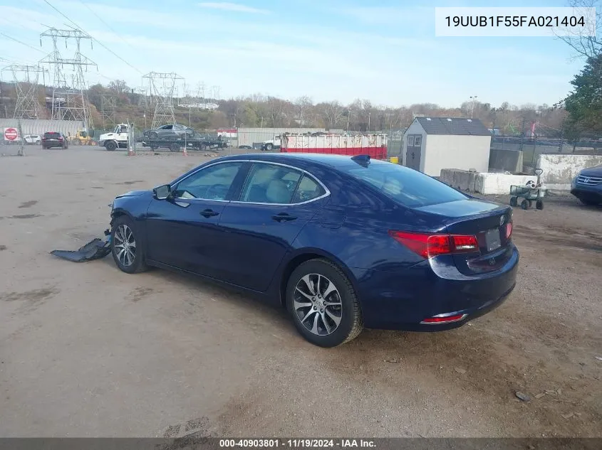 2015 Acura Tlx Tech VIN: 19UUB1F55FA021404 Lot: 40903801