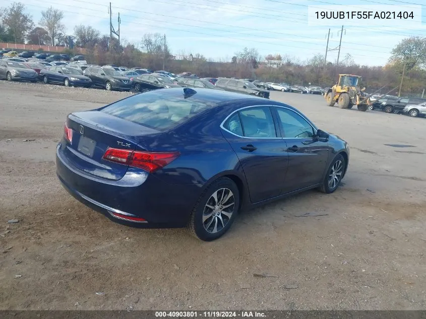 2015 Acura Tlx Tech VIN: 19UUB1F55FA021404 Lot: 40903801