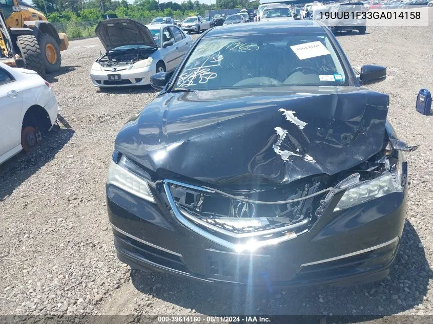 19UUB1F33GA014158 2016 Acura Tlx