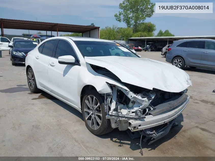 19UUB2F37GA008014 2016 Acura Tlx V6