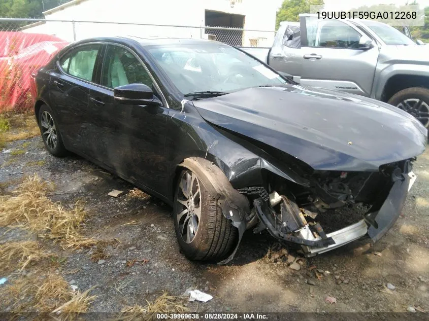 19UUB1F59GA012268 2016 Acura Tlx Tech