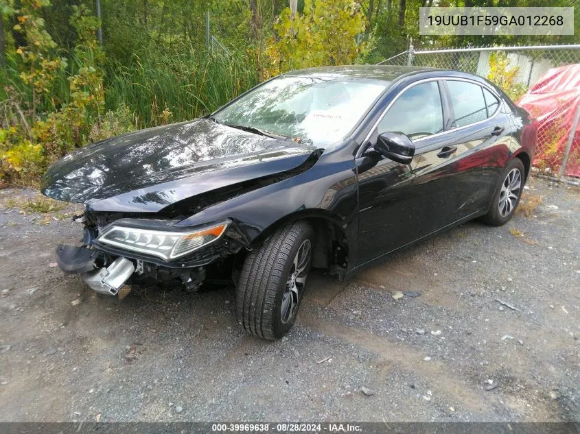 19UUB1F59GA012268 2016 Acura Tlx Tech