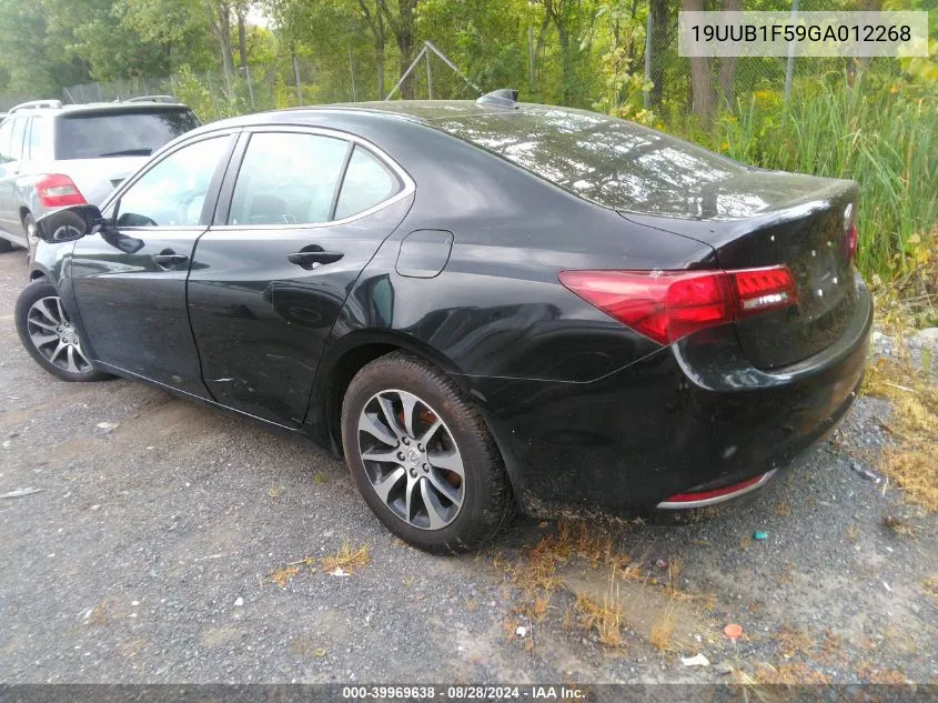 2016 Acura Tlx Tech VIN: 19UUB1F59GA012268 Lot: 39969638