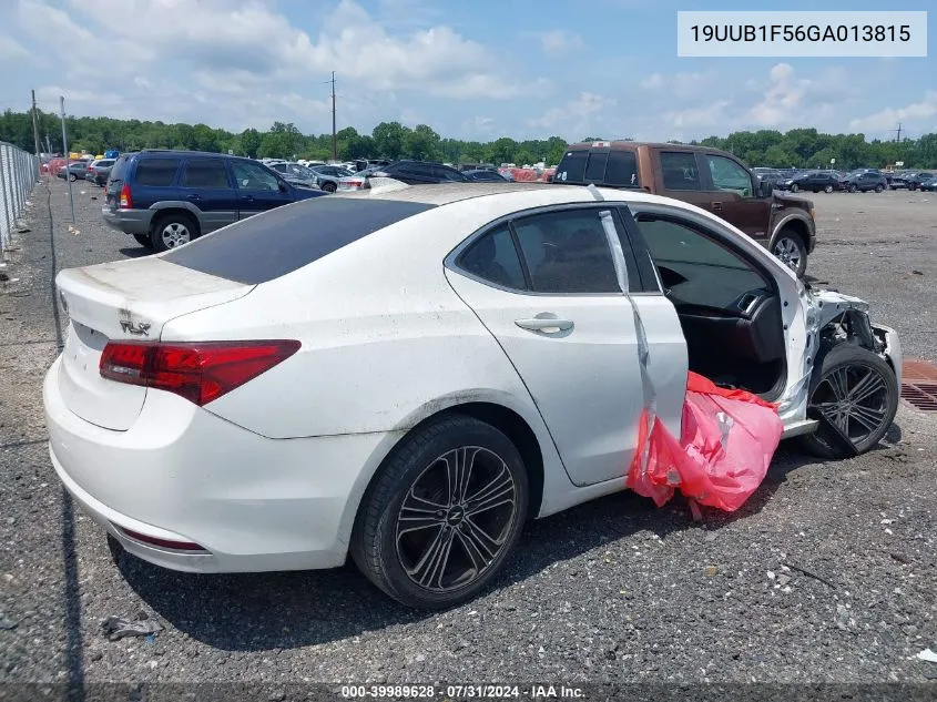 19UUB1F56GA013815 2016 Acura Tlx Tech