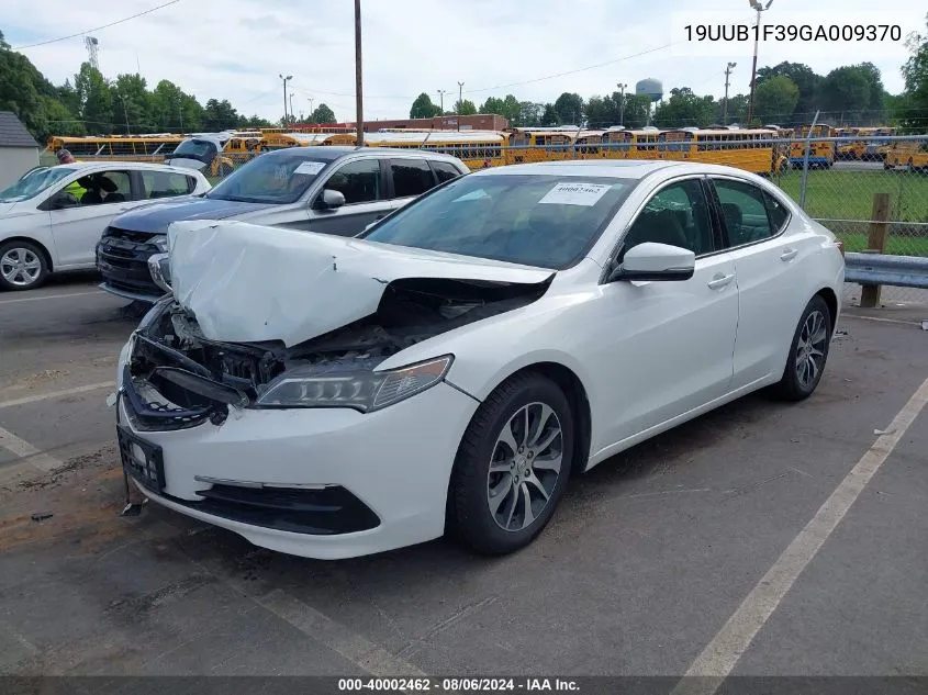 19UUB1F39GA009370 2016 Acura Tlx