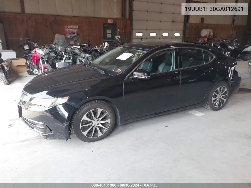 19UUB1F30GA012691 2016 Acura Tlx