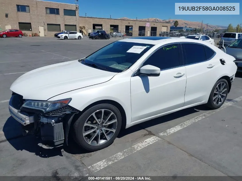 19UUB2F58GA008525 2016 Acura Tlx V6 Tech