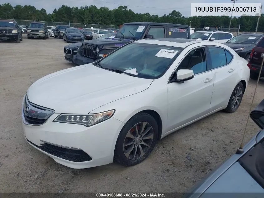 19UUB1F39GA006713 2016 Acura Tlx