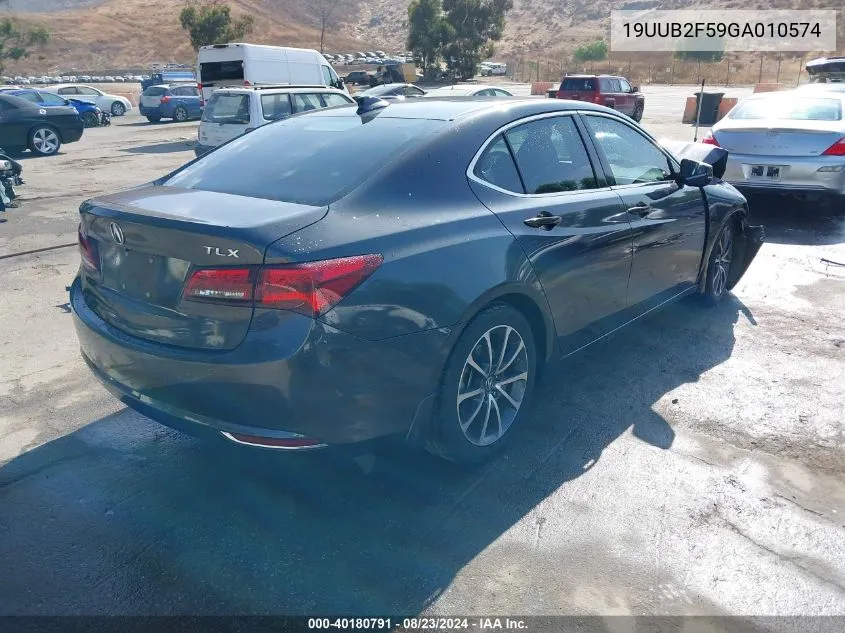 19UUB2F59GA010574 2016 Acura Tlx V6 Tech