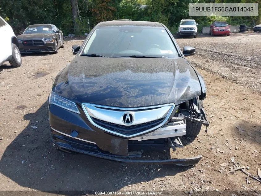 2016 Acura Tlx Tech VIN: 19UUB1F56GA014043 Lot: 40307160