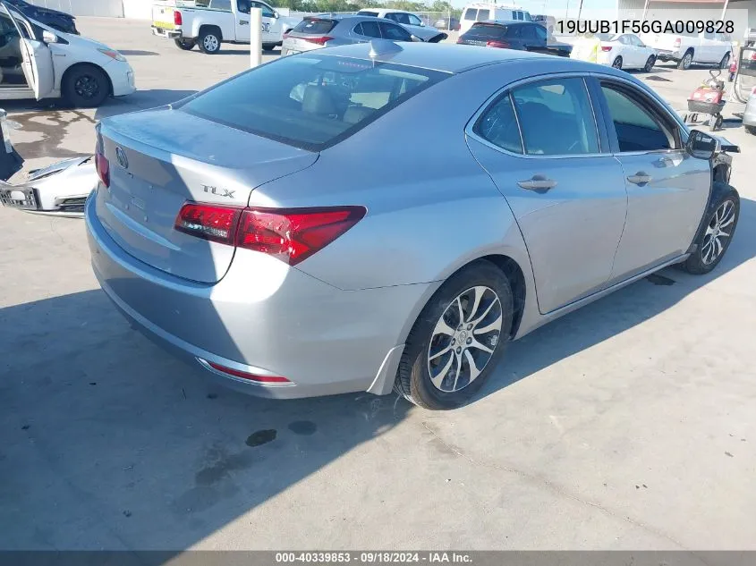 2016 Acura Tlx Tech VIN: 19UUB1F56GA009828 Lot: 40339853