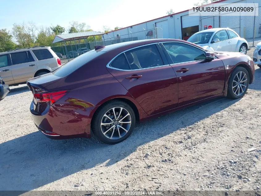 2016 Acura Tlx V6 Tech VIN: 19UUB2F58GA009089 Lot: 40391298