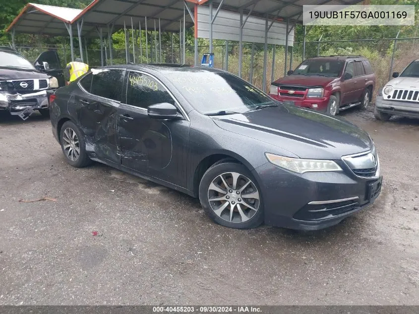 2016 Acura Tlx Tech VIN: 19UUB1F57GA001169 Lot: 40455203