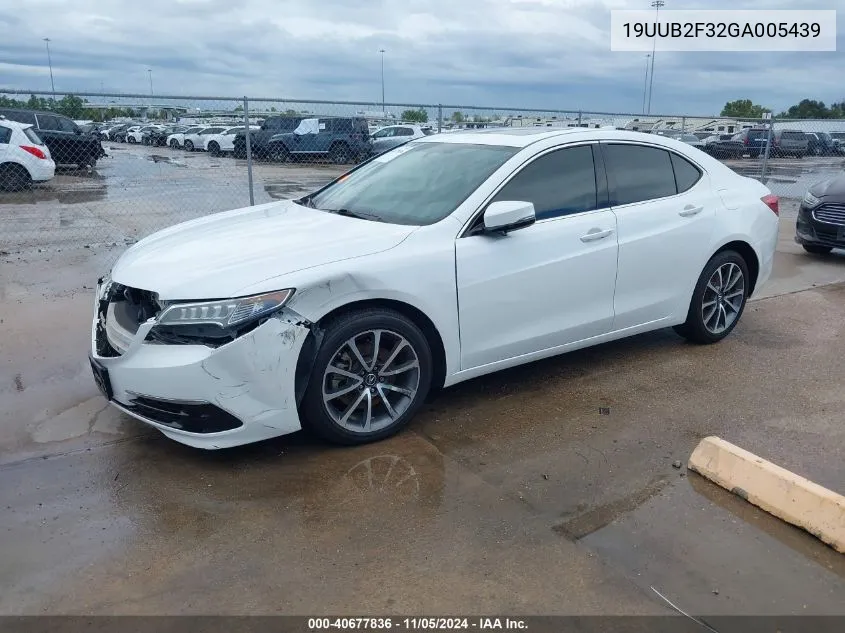 19UUB2F32GA005439 2016 Acura Tlx V6