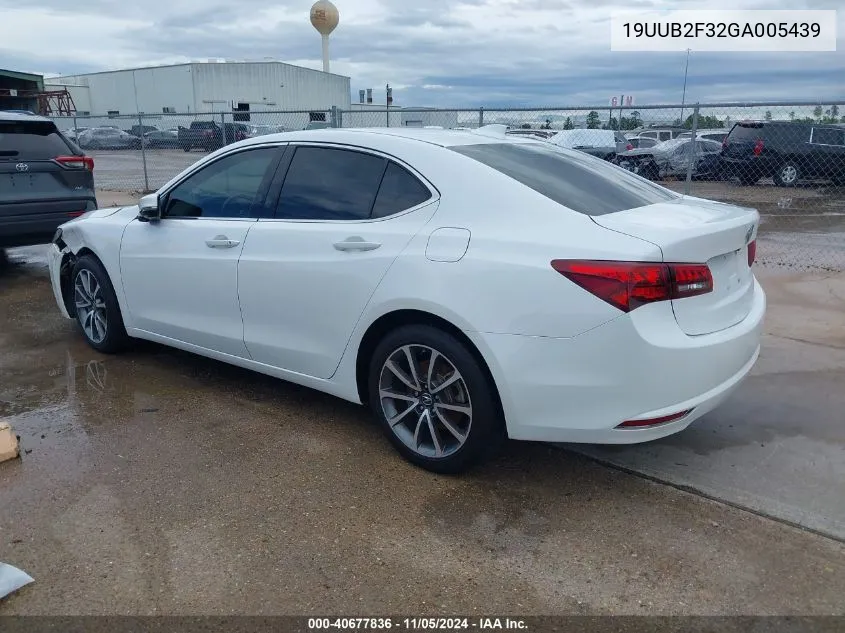 19UUB2F32GA005439 2016 Acura Tlx V6