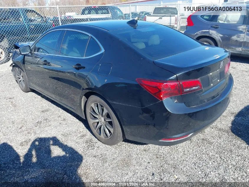 2016 Acura Tlx Tech VIN: 19UUB1F56GA006413 Lot: 40830904