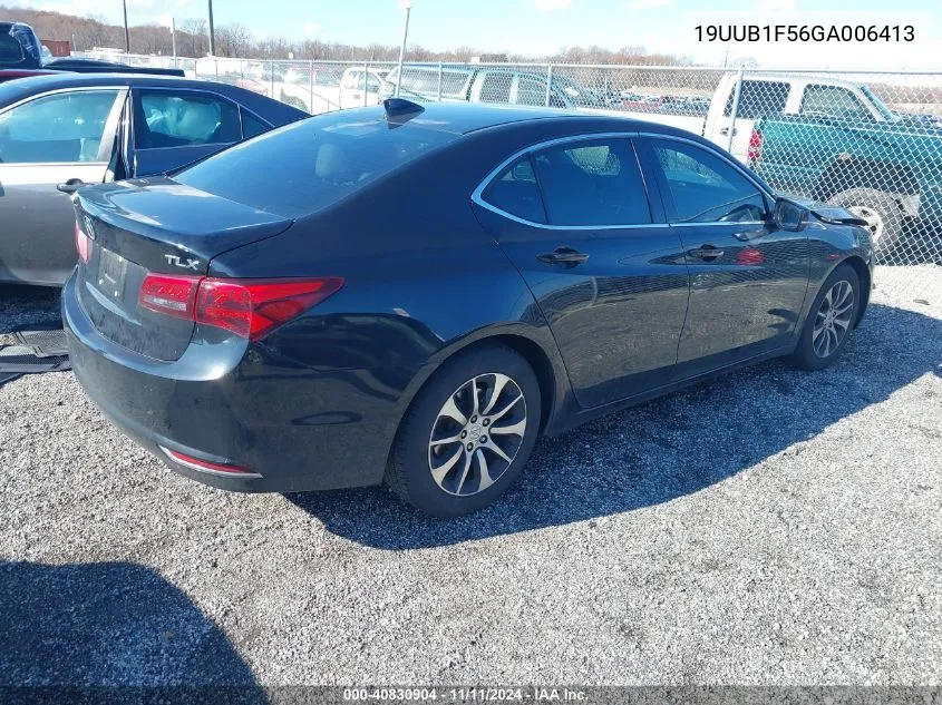 2016 Acura Tlx Tech VIN: 19UUB1F56GA006413 Lot: 40830904