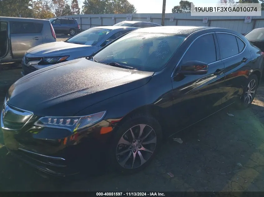 19UUB1F3XGA010074 2016 Acura Tlx