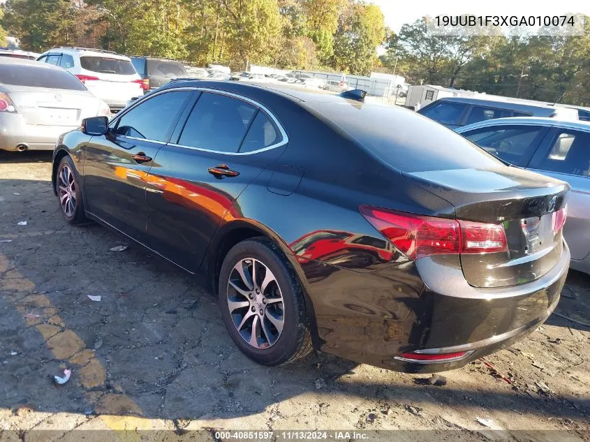 19UUB1F3XGA010074 2016 Acura Tlx