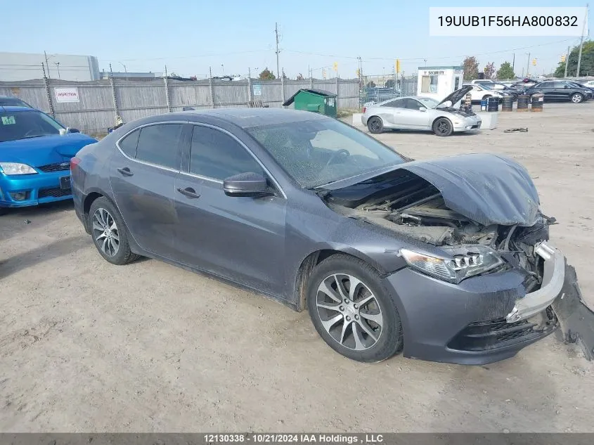 2017 Acura Tlx VIN: 19UUB1F56HA800832 Lot: 12130338