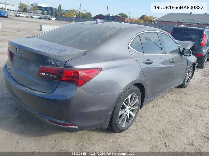 2017 Acura Tlx VIN: 19UUB1F56HA800832 Lot: 12130338