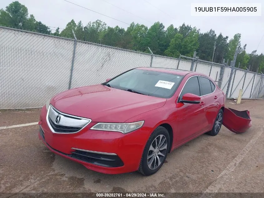 19UUB1F59HA005905 2017 Acura Tlx Technology Package