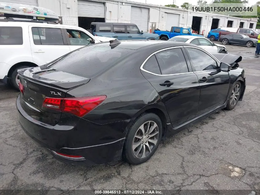 2017 Acura Tlx VIN: 19UUB1F50HA000446 Lot: 39846513