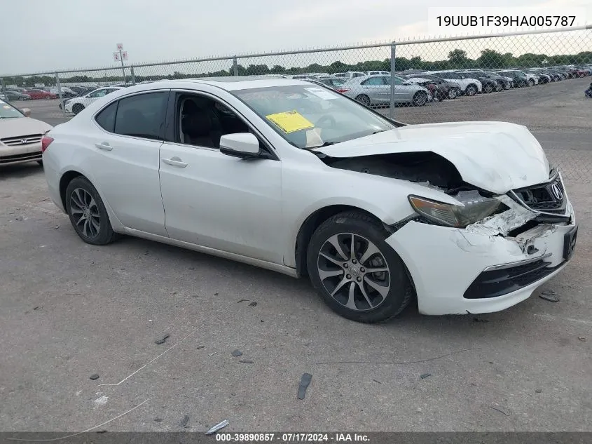 19UUB1F39HA005787 2017 Acura Tlx