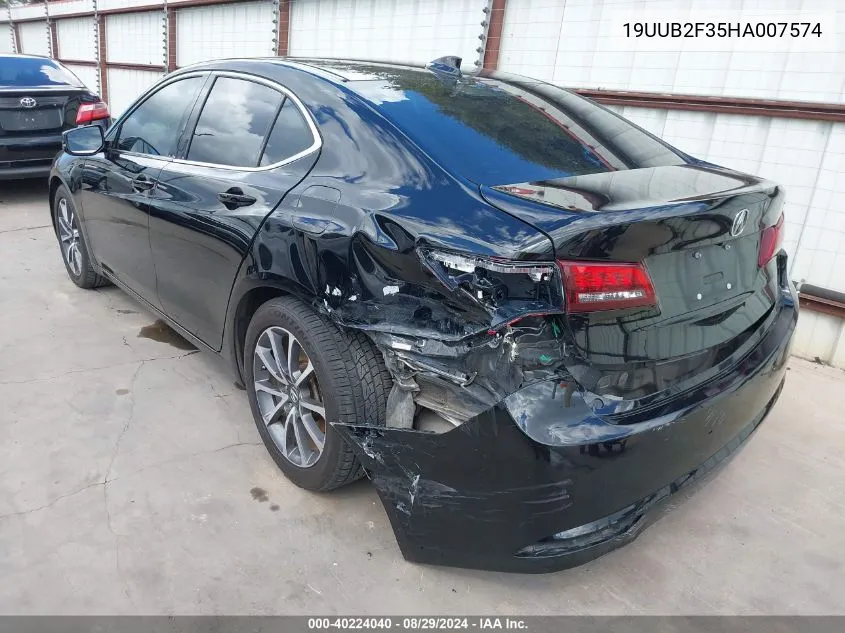 19UUB2F35HA007574 2017 Acura Tlx V6