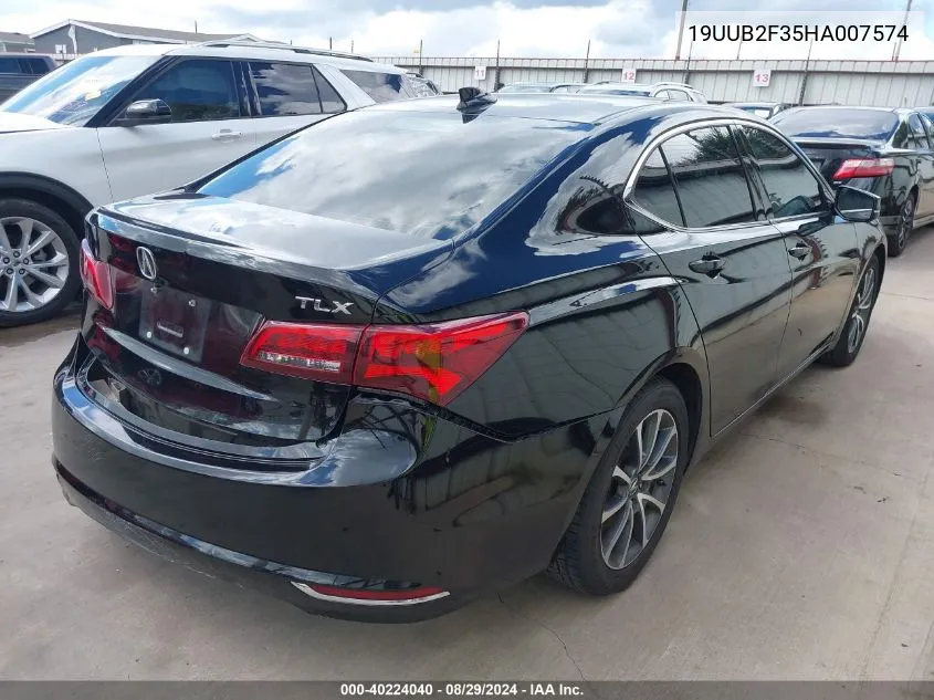 19UUB2F35HA007574 2017 Acura Tlx V6