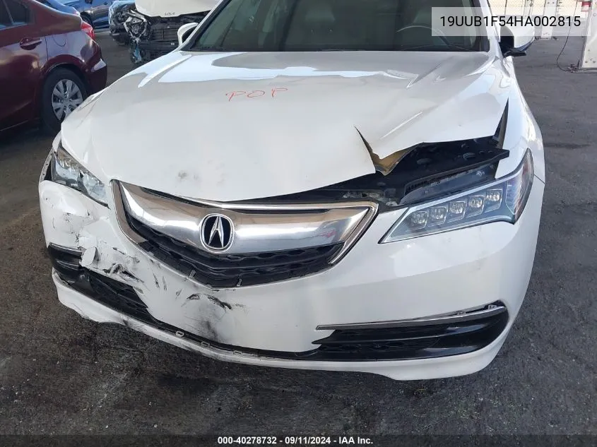 2017 Acura Tlx Tech VIN: 19UUB1F54HA002815 Lot: 40278732