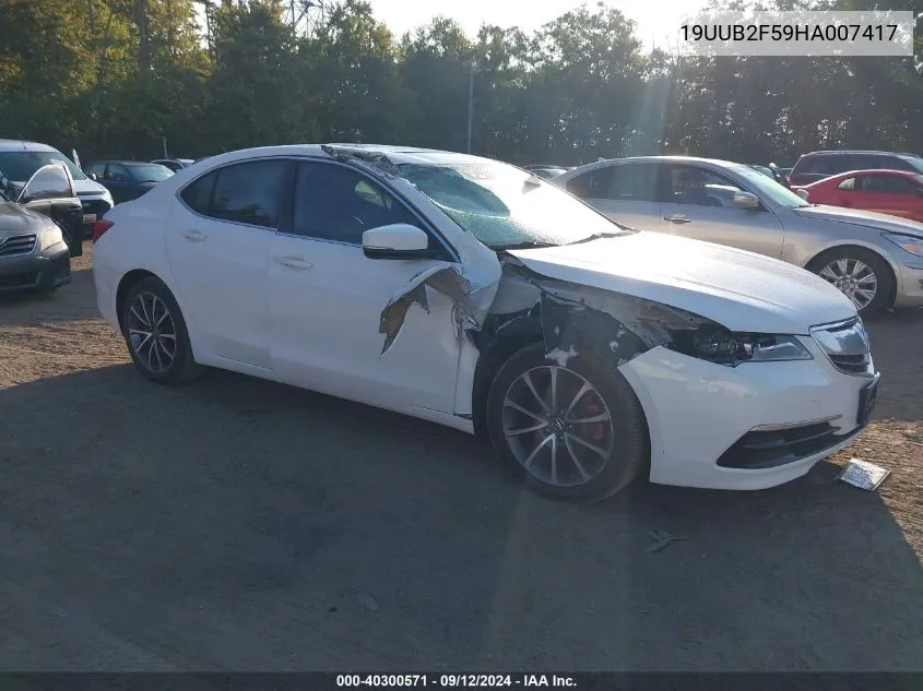 2017 Acura Tlx Tech VIN: 19UUB2F59HA007417 Lot: 40300571