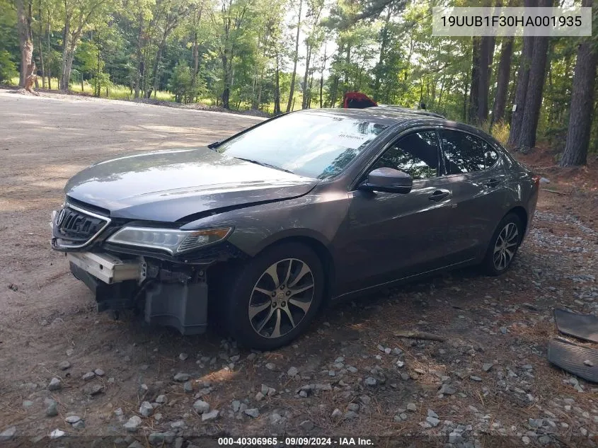 19UUB1F30HA001935 2017 Acura Tlx