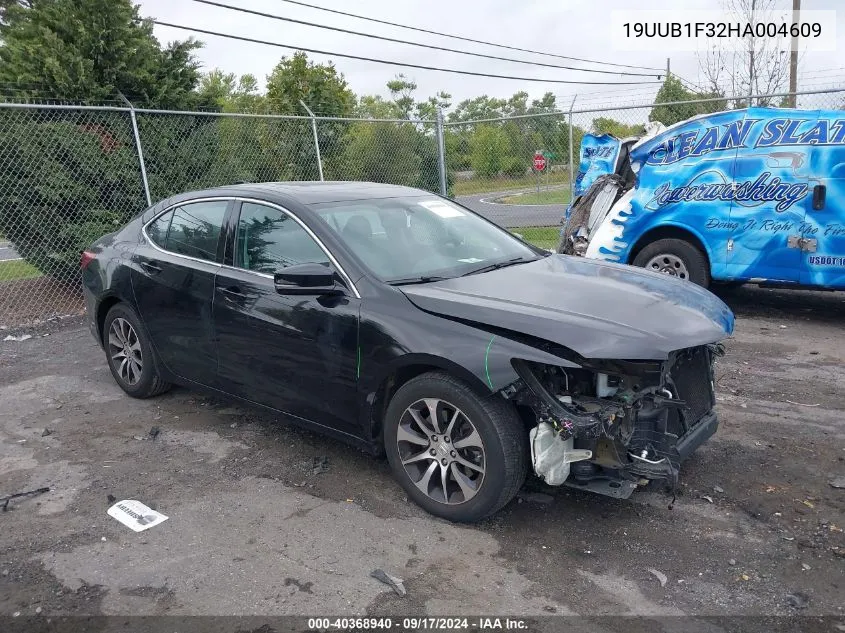 2017 Acura Tlx VIN: 19UUB1F32HA004609 Lot: 40368940