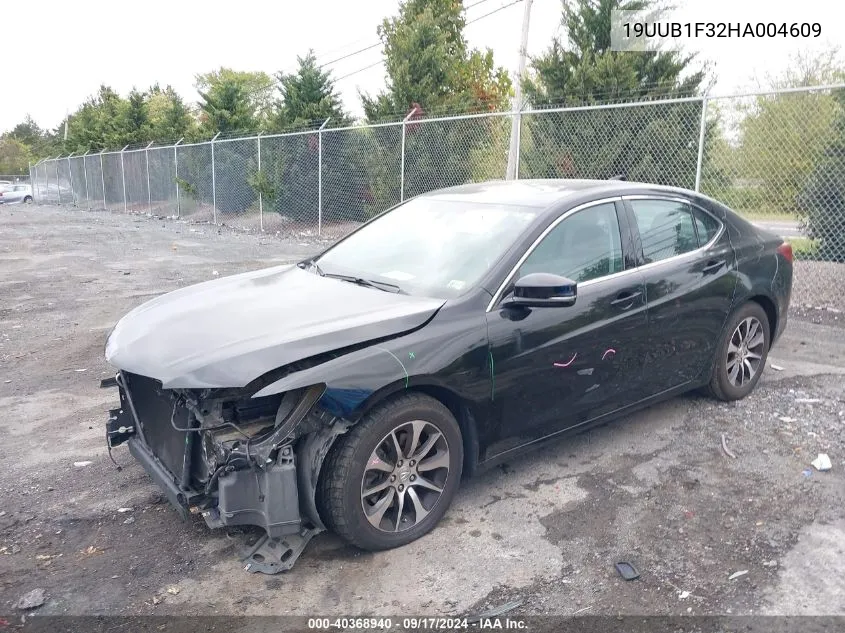 2017 Acura Tlx VIN: 19UUB1F32HA004609 Lot: 40368940