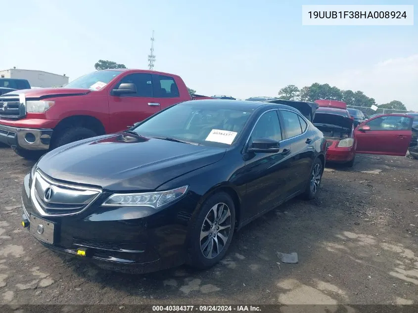 2017 Acura Tlx VIN: 19UUB1F38HA008924 Lot: 40384377