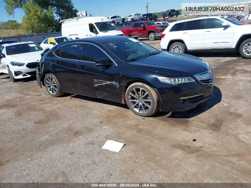 2017 Acura Tlx Advance VIN: 19UUB3F70HA002632 Lot: 40410509