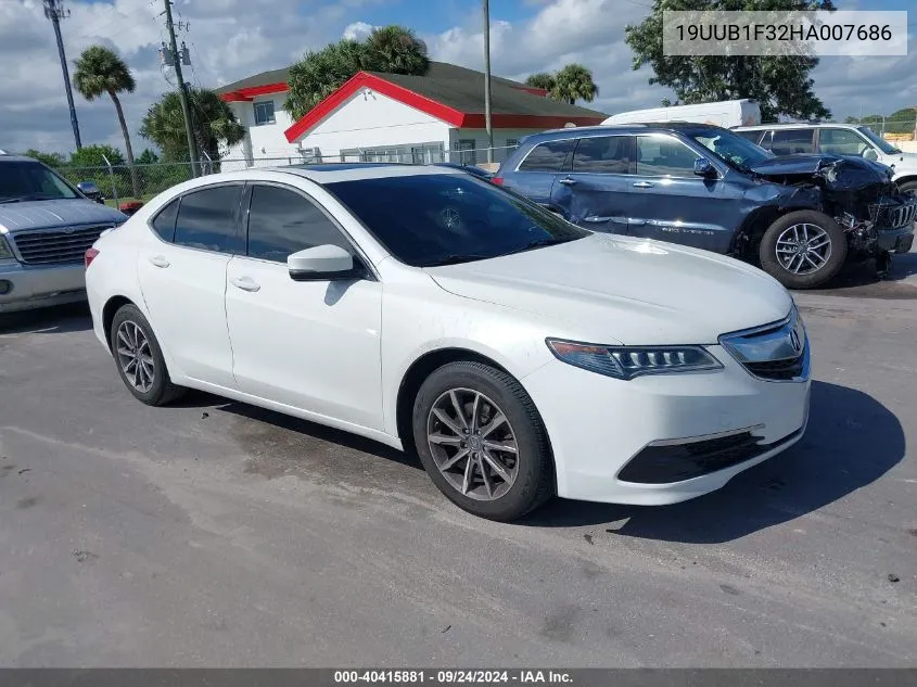 2017 Acura Tlx VIN: 19UUB1F32HA007686 Lot: 40415881