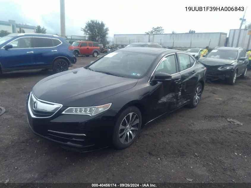 2017 Acura Tlx VIN: 19UUB1F39HA006843 Lot: 40456174