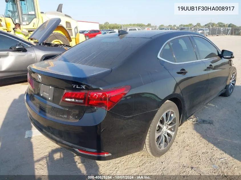 2017 Acura Tlx VIN: 19UUB1F30HA008917 Lot: 40525254