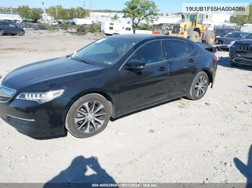 2017 Acura Tlx Technology Package VIN: 19UUB1F55HA004086 Lot: 40582904