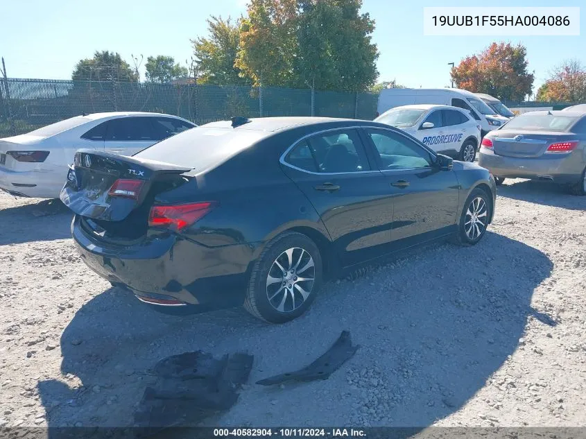 2017 Acura Tlx Technology Package VIN: 19UUB1F55HA004086 Lot: 40582904