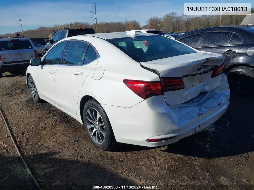 19UUB1F3XHA010013 2017 Acura Tlx