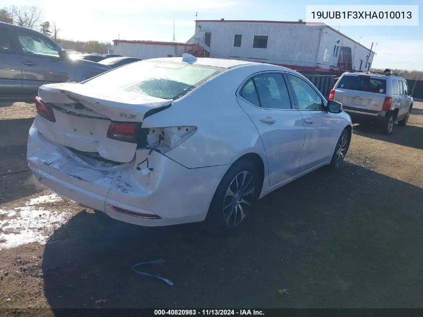 19UUB1F3XHA010013 2017 Acura Tlx