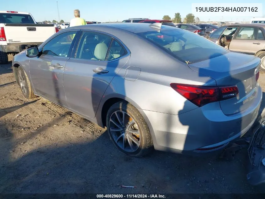 2017 Acura Tlx V6 VIN: 19UUB2F34HA007162 Lot: 40829600