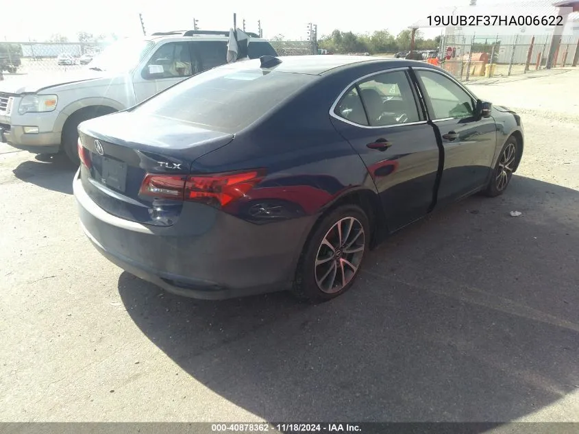 2017 Acura Tlx V6 VIN: 19UUB2F37HA006622 Lot: 40878362