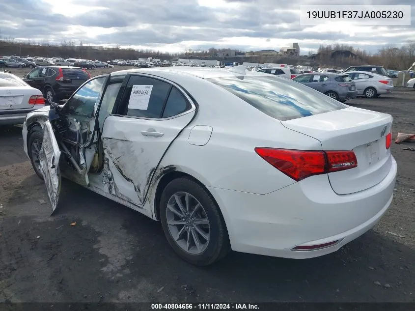 2018 Acura Tlx VIN: 19UUB1F37JA005230 Lot: 40804656