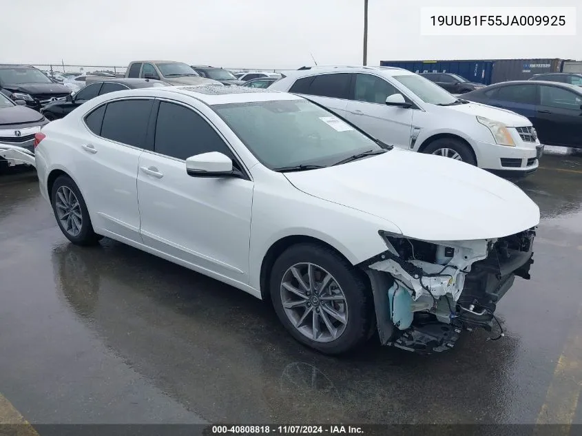 2018 Acura Tlx Tech Pkg VIN: 19UUB1F55JA009925 Lot: 40808818