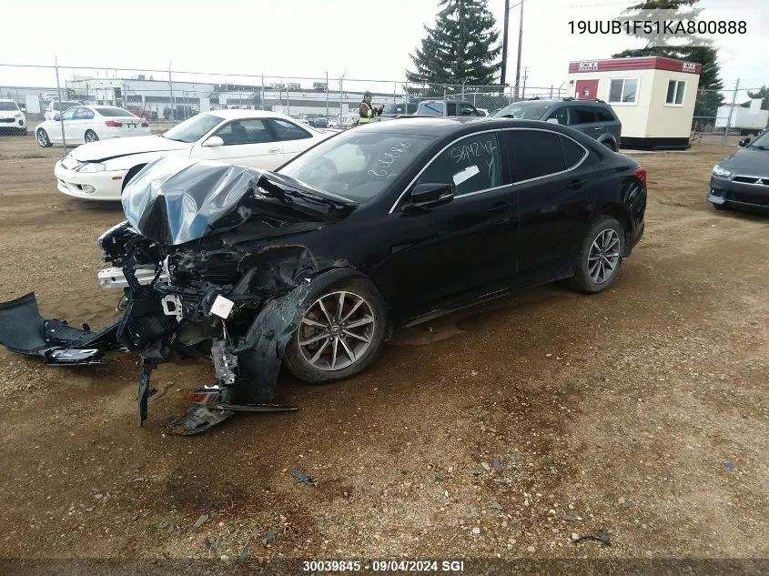 19UUB1F51KA800888 2019 Acura Tlx Technology