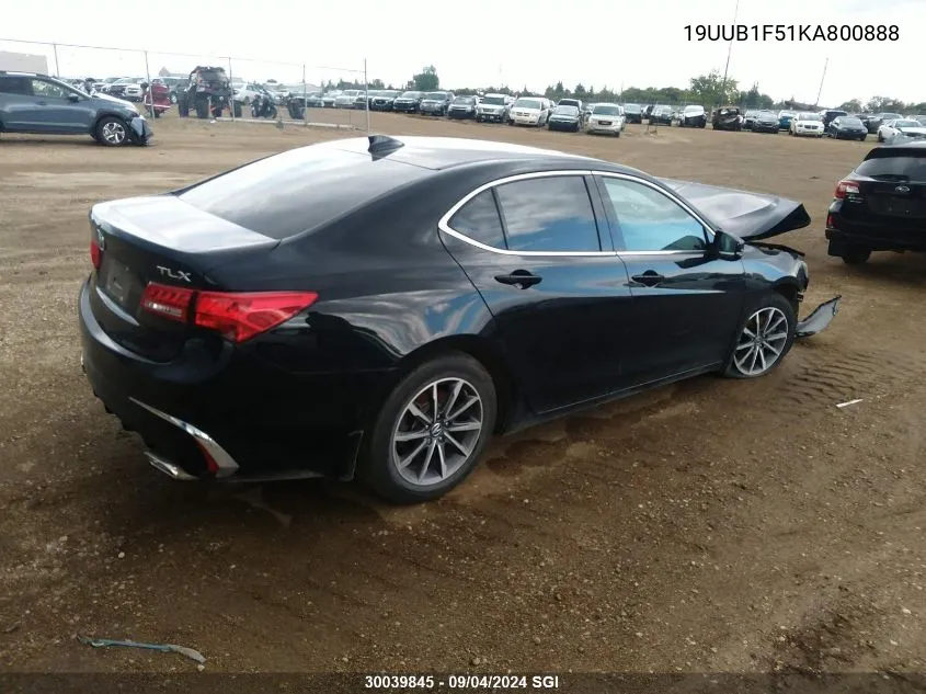 19UUB1F51KA800888 2019 Acura Tlx Technology